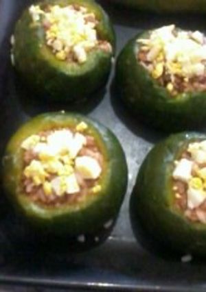 Una foto de Zapallitos rellenos