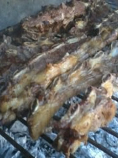Una foto de Asado argentino