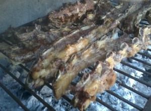 Una foto de Asado argentino