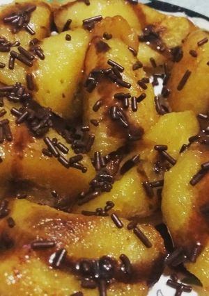 Foto resep Pisang coklat simple