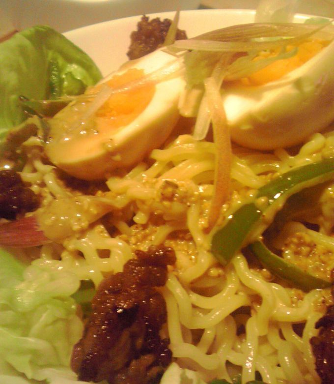 A picture of At Home! Sesame Dressing Ramen Salad.
