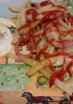 Una foto de Hashbrowns a mi estilo