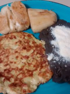 Una foto de Tortitas de Zuchinni