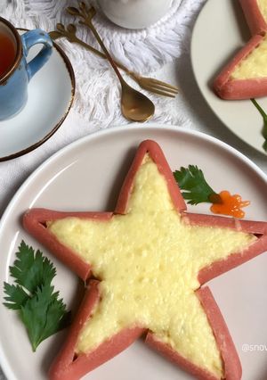 Foto resep Kentang Sosis Panggang aka. Star Potato Sausage