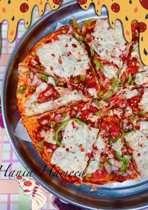 A picture of Pizza ❦.