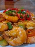 Udang Saus Asam Manis Jimbaran: Bikin Suasana Pantai di Rumah