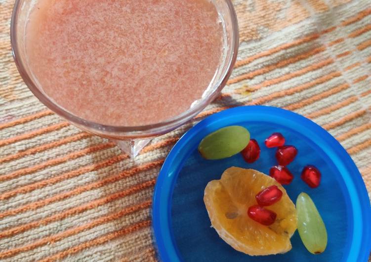 Step-by-Step Guide to Prepare Super Quick Homemade Fruit juice