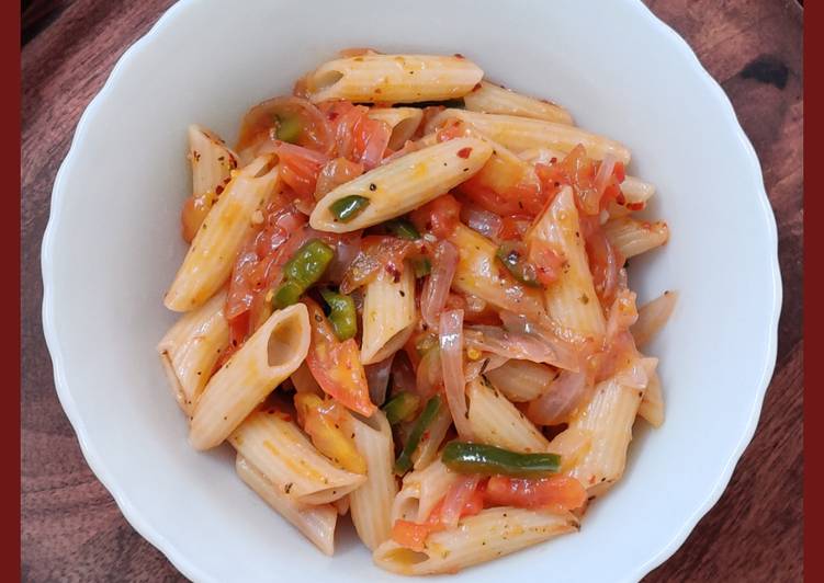 Easiest Way to Prepare Perfect Veggie pasta