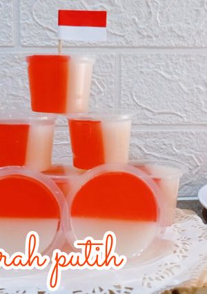 Foto resep Puding merah putih