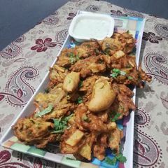 A picture of Crispy Pakora 🌧️.