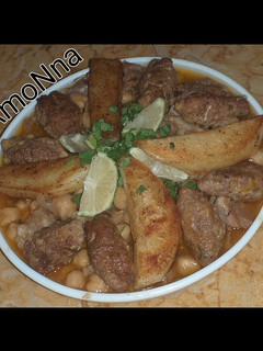 صورة لوصفة أصابع الكفتة بالحمص والبطاطا
