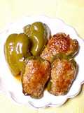 Juicy Stuffed Bell Peppers with Sweet and Savory Pork