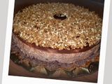 Tarta semifría de mousse de Nutella