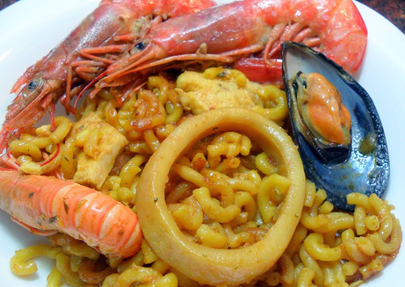 Fideua (Multicook Pro de Tefal)