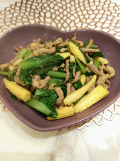 時蔬炒肉絲(低醣生酮餐)(家常菜)(清冰箱料理) 的食譜成品照片