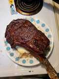 Smoked Tomahawk Ribeye