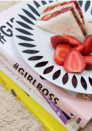 Foto resep Roti lapis strawberry