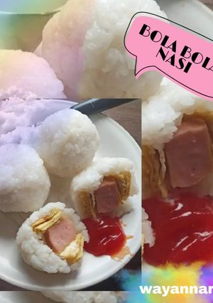 Foto resep Bola bola nasi (no ribet)