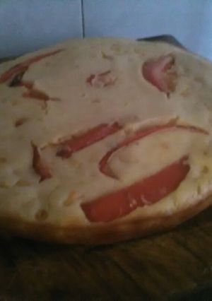 Una foto de Fainá de choclo y morrón
