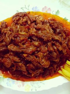 عکسی از دستور خوراک دل مرغ ❤🍟