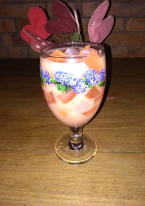 Foto resep Es Buah Pepaya Nutrijel