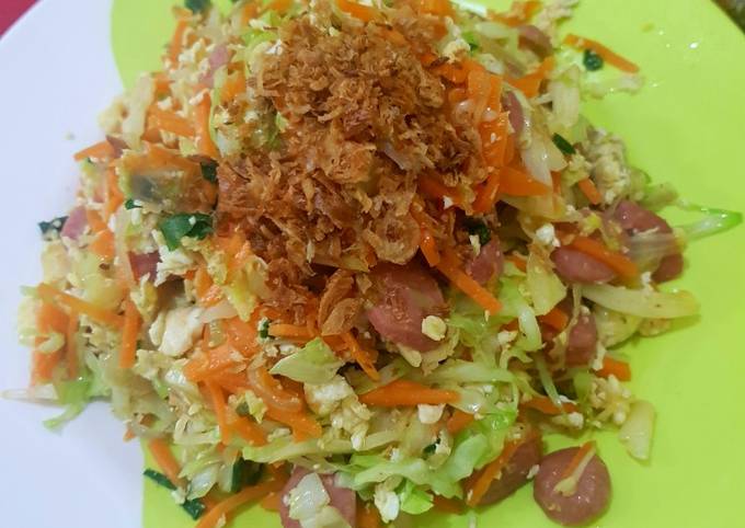 Resep: Telur orak arik simpel Anti Gagal