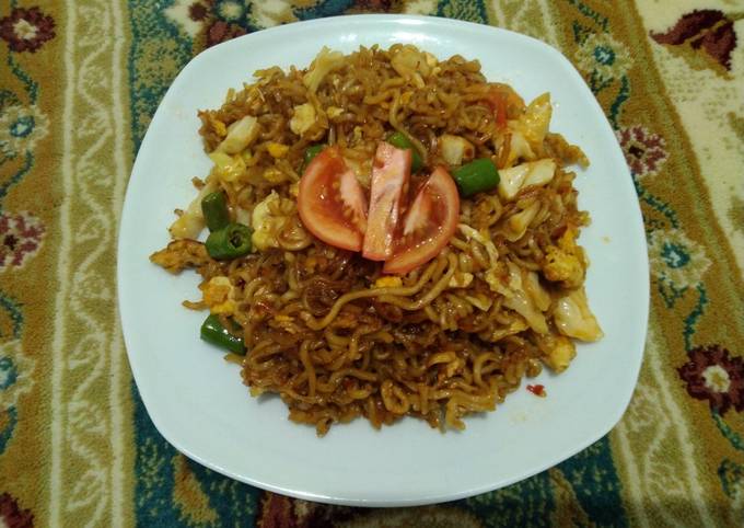 Mudah Banget Membuat Resep Mie Goreng Jawa alakadarnya 🤣