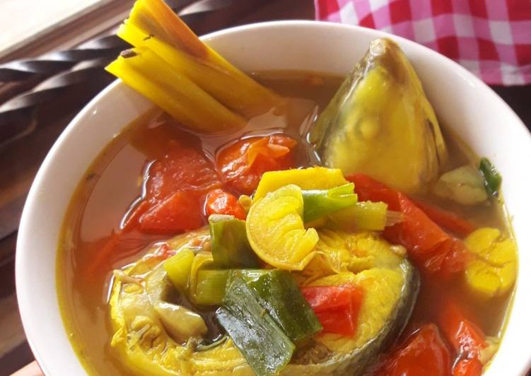 Sup Ikan Bandeng Super Cepat (menu diet)