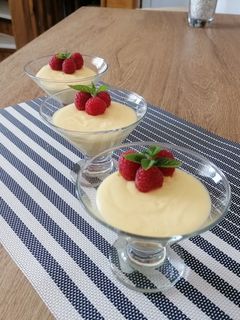Una foto de Mousse de mango