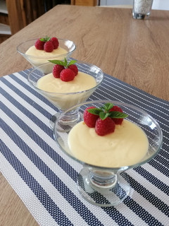 Una foto de Mousse de mango