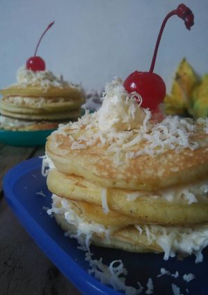 Foto resep Fluffy cheese pancake