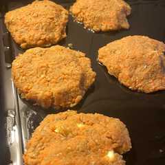 Una foto de HAMBURGUESAS saludables 3 INGREDIENTES ‼️