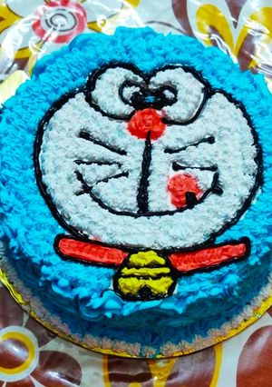 डोरेमोन व्हीट केक (doraemon wheat cake recipe in Hindi) रेसिपी मुख्य फोटो