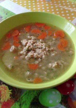 Nagyikám hamis májgaluskaleves recept fotója