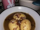 Semur Telur Sederhana Bangett