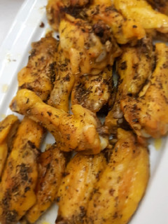 Una foto de Alitas de pollo al horno