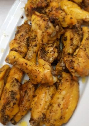Una foto de Alitas de pollo al horno