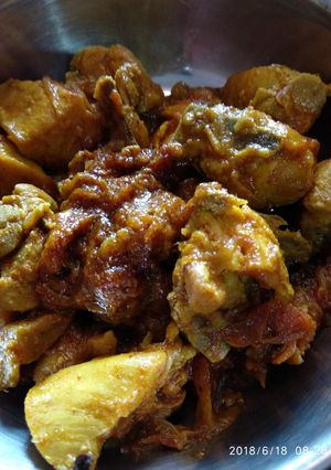 A picture of Spicy dry Chicken.