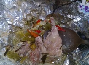 Foto resep Garang asem ayam susu fibre creme