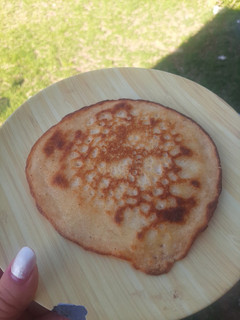 Una foto de Panqueques de avena