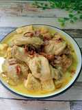 Opor Ayam Tahu Bumbu Kuning
