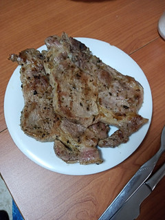 Una foto de Entrecot adobado a la plancha