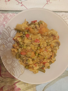 Una foto de Arroz con verduras