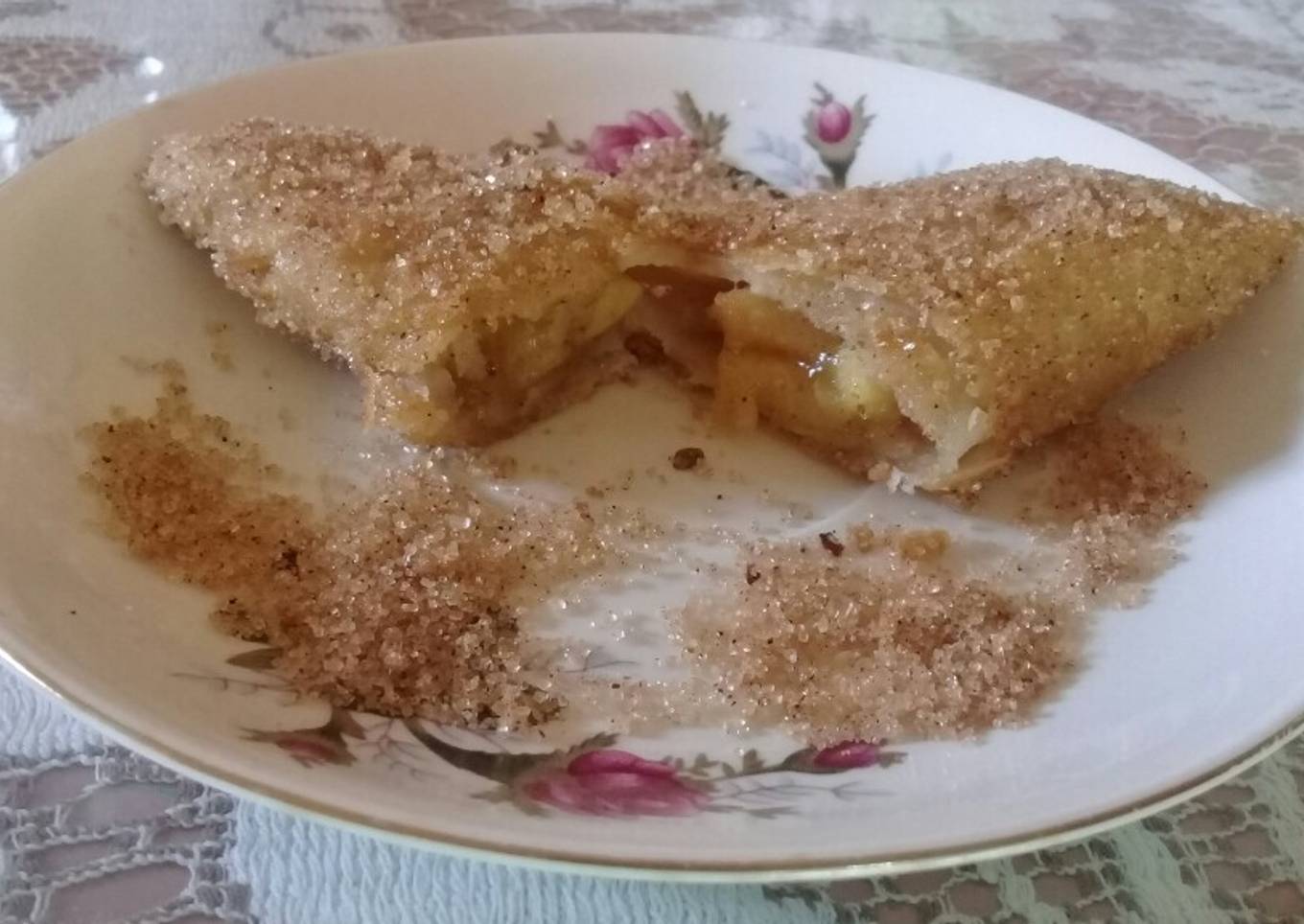 Empanaditas fritas de manzana 🍎🥟