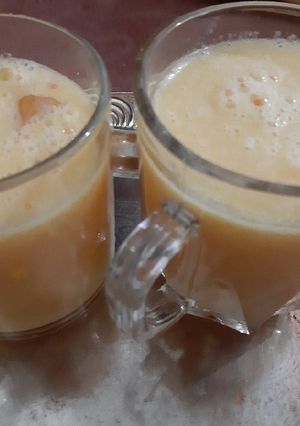 عکسی از دستور آبمیوه هلو