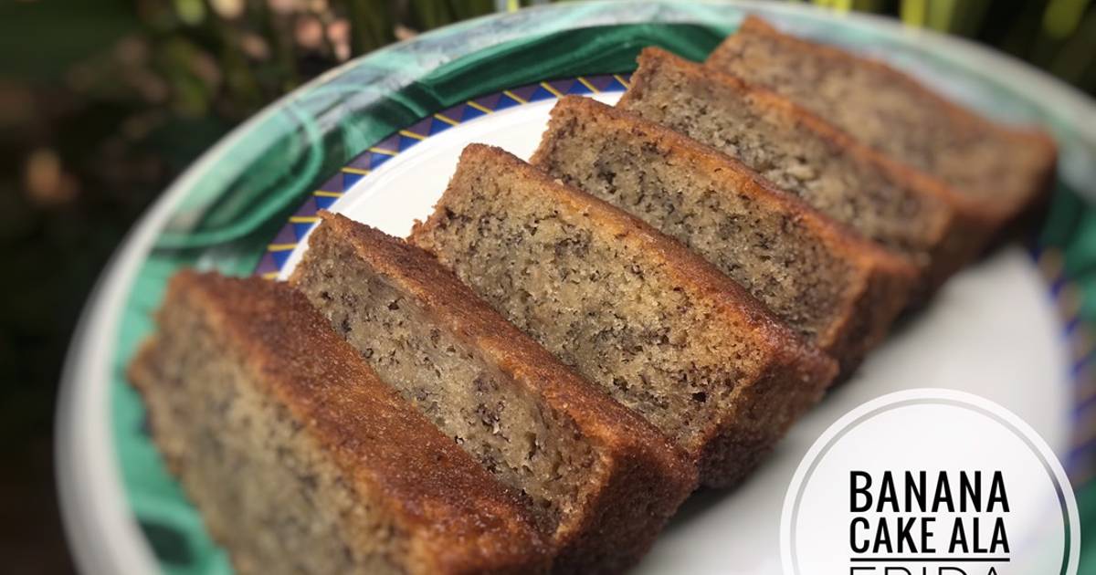 Resep BANANA CAKE NO MIXER! oleh Fridanela Adela Silaban Cookpad