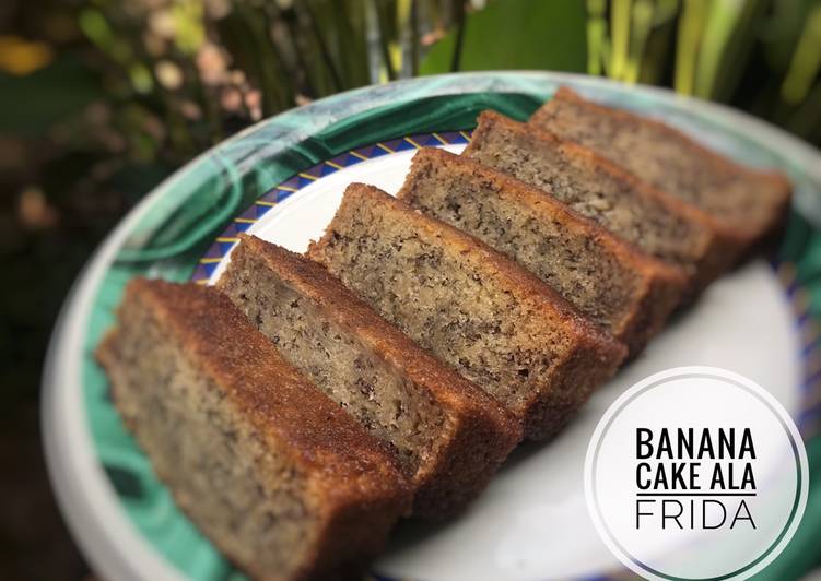 BANANA CAKE NO MIXER!