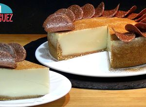 Foto principal de Tarta de Horchata (sin horno) ¡¡La tarta más fácil y rápida que he hecho jamás!!