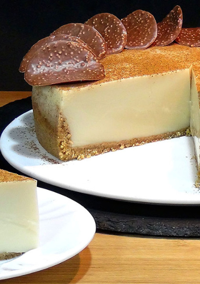 Una foto de Tarta de Horchata (sin horno) ¡¡La tarta más fácil y rápida que he hecho jamás!!