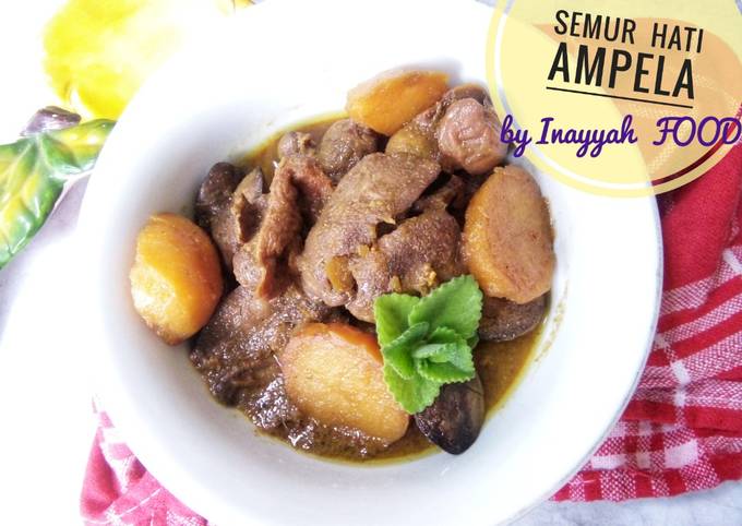 Semur Ati  Ampela & Kentang